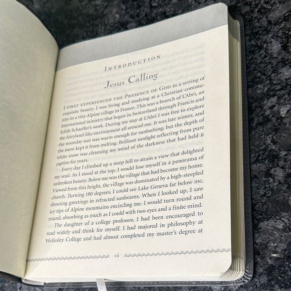 Jesus Calling: 365 Daily Devotional, by Sarah Young, Thomas Nelson 2011 GUC - Picture 9 of 16